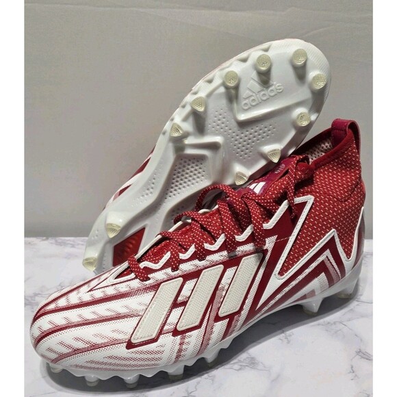 Adidas Freak 23 IN LINE MEN'S Size 12  Red White Football Cleats GW1740 NEW - Picture 1 of 8